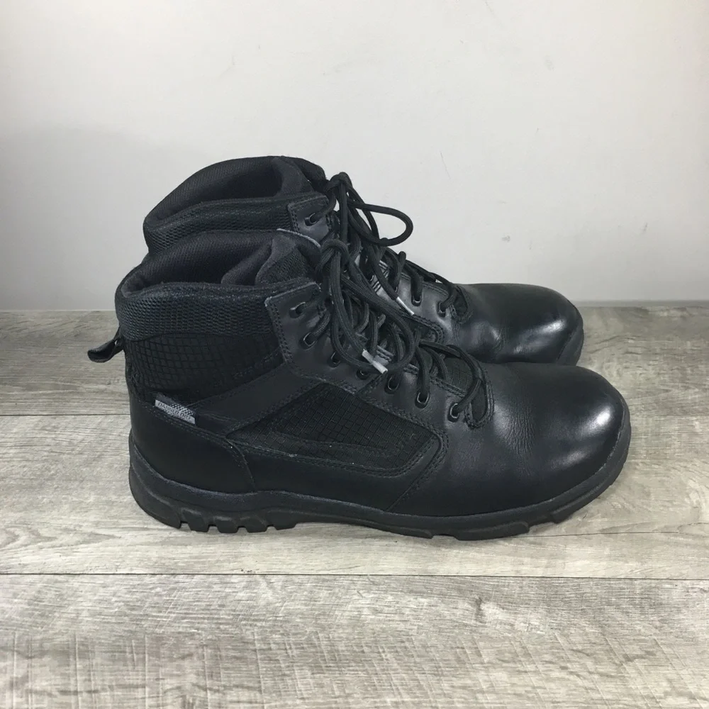 Mens Danner 23820 Lookout Soft Toe Combat Leather Side Zip Waterproof Boots 11